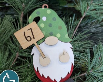 Bruh 67 Gnome Layered Ornament for laser SVG | SVG file | Digital File