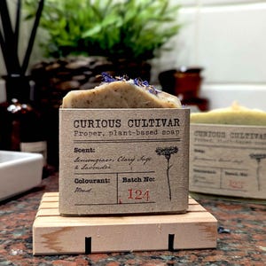 Lemongrass, Clary Sage and Lavender Handmade Soap