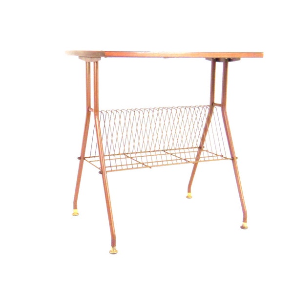 Record Player Stand Vintage Table Record Storage Shelf