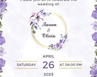 Wedding Invitation Card