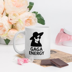 Gaga Energy Coffee Mug: Lady Gaga Inspired Pop Music Gift
