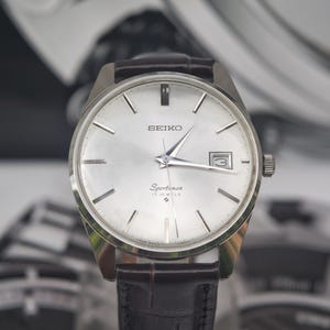 Vintage Seiko Sportsman 17 Jewels Manual Winding Watch with Date – Classic Year 68