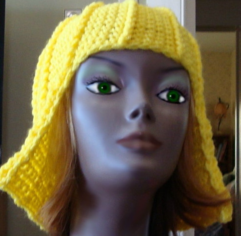 Hair Hat Wig Hat Crochet Pattern Costume Cute Stylish Etsy