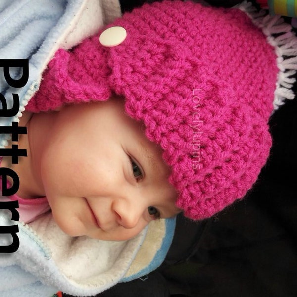 child's hat, crochet pattern, knight hat pattern,  spartan helmet, le chapeau de fille, sombrero de niña, Bebé ganchillo hat