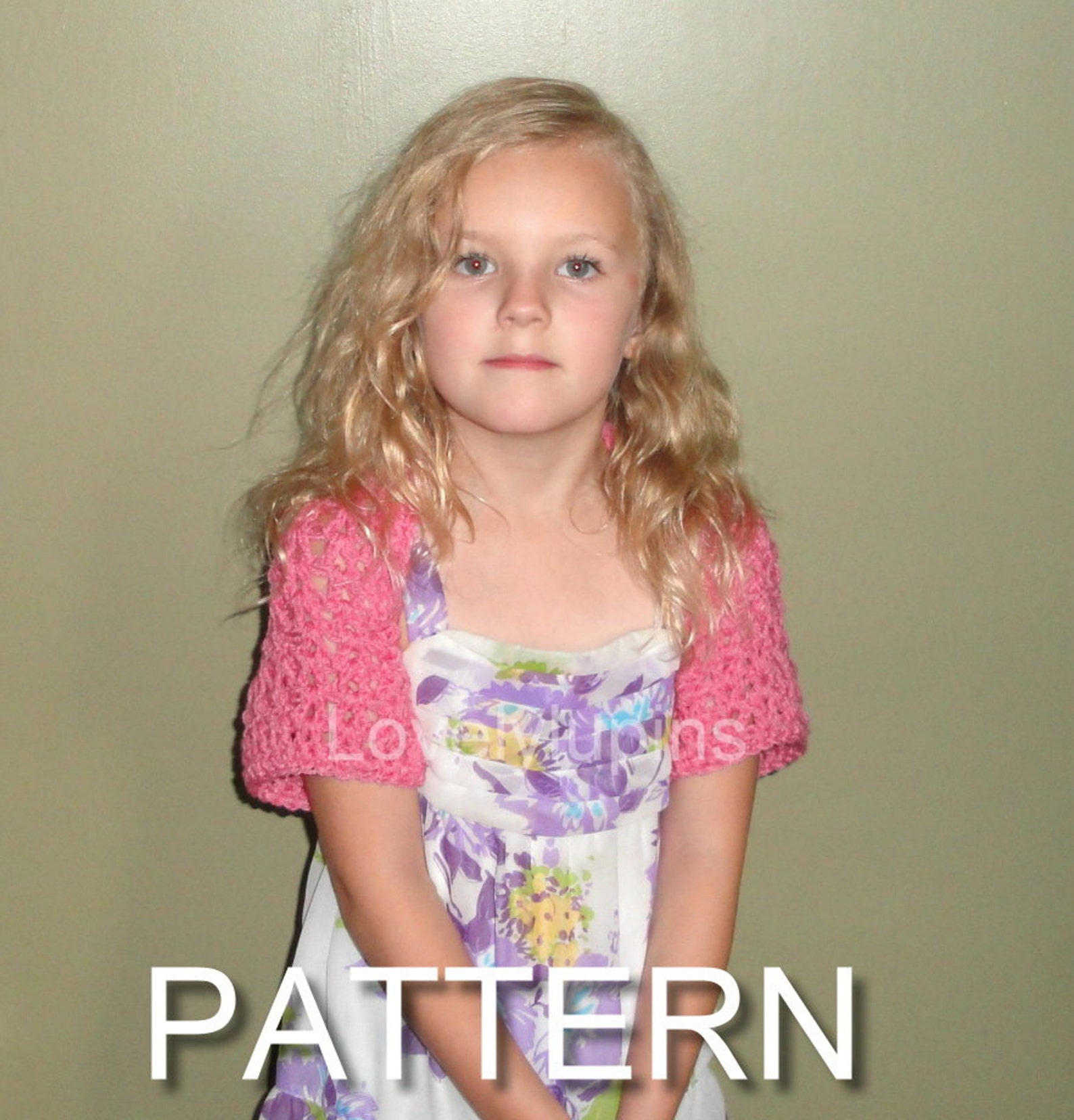 Crochet Shrug Pattern,summer Pattern, Crochet Pattern, Girls Summer