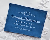 Etwas Blaues Hochzeitskleid-Label für die Braut | Brautparty Geschenk | Personalisierte Braut Geschenk | Etwas Altes Etwas Neues Etwas Geborgtes