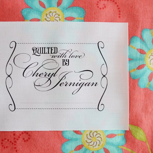 Large Quilt Labels Etsy