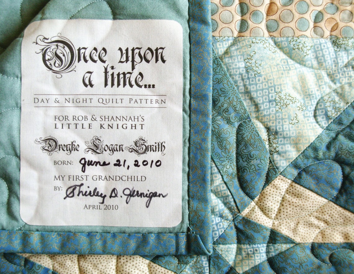 Custom Designed Quilt Label Oneofakind Quilt Patch Etsy