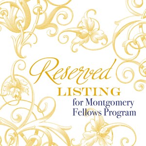Custom Labels for Montgomery Fellows Program