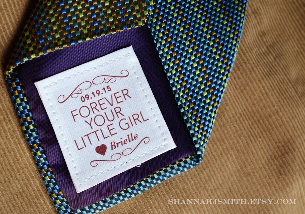 personalized ties for dad