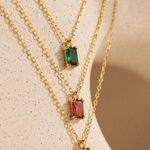 Custom Birthstone Necklace, Multiple Birthstone Necklace, Anniversary Family Gift for Mom, Bridal Gift for Grandma, Mothers Day Gift for Her