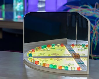Montessori Sensory Table: LED Light Box for Autism, Occupational Therapy Room Decor, Kids STEM Activity