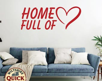 Calcomanía de vinilo personalizada para pared: cita, nombre o letrero personalizado