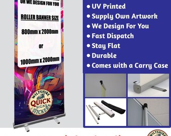 Expositor enrollable personalizado: expositor emergente, letrero para ferias comerciales