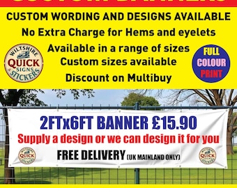 Impresión de pancartas personalizadas: resistentes, impermeables y resistentes a los rayos UV. Ideales para cumpleaños, bodas, eventos y aniversarios.