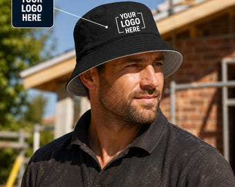 Custom Reversible Bucket Hat | DTF Printed Workwear, Festival Merchandise