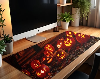 Large Desk Mat Mouse Pad: Non-Slip Rubber Base, Sewn Edges, Mothers Day Gift