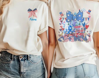 Disney Princess 4th Of July Shirt, American Freedom, Red White And Blue, Happy Fourth Of July, Independence Day, Family Vacation 2026 SLV303