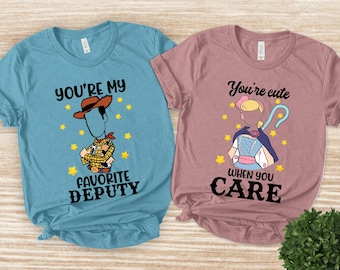 Toy Story Land Shirts, Toy Story Woody and Bo Peep Couple Shirts, Disney Matching Shirt, Disney Couple Shirt, Toy Story Honeymoon UL2L06