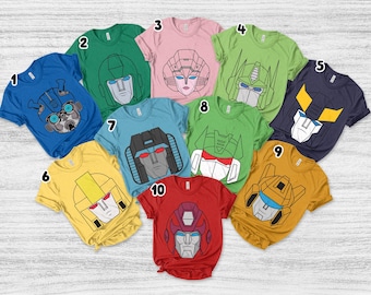 Custom Transformer Birthday Shirt, Trans4mer Shirt, Auto Bots Family Matching Birthday Shirts, Transformer Kid Birthday AXG202