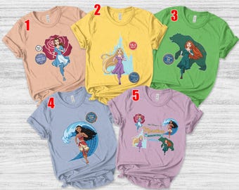 RunDisney Disney Princess Half Marathon Weekend 2026 Shirt,Every Mile Is Magic Run Disney, Walt Disney Moana Belle Girl Runner 5K 10K UNA415