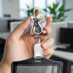 Badge Reels Rat Black And White Rat Terrier Shaker Badge Reel – WhattaCharmer