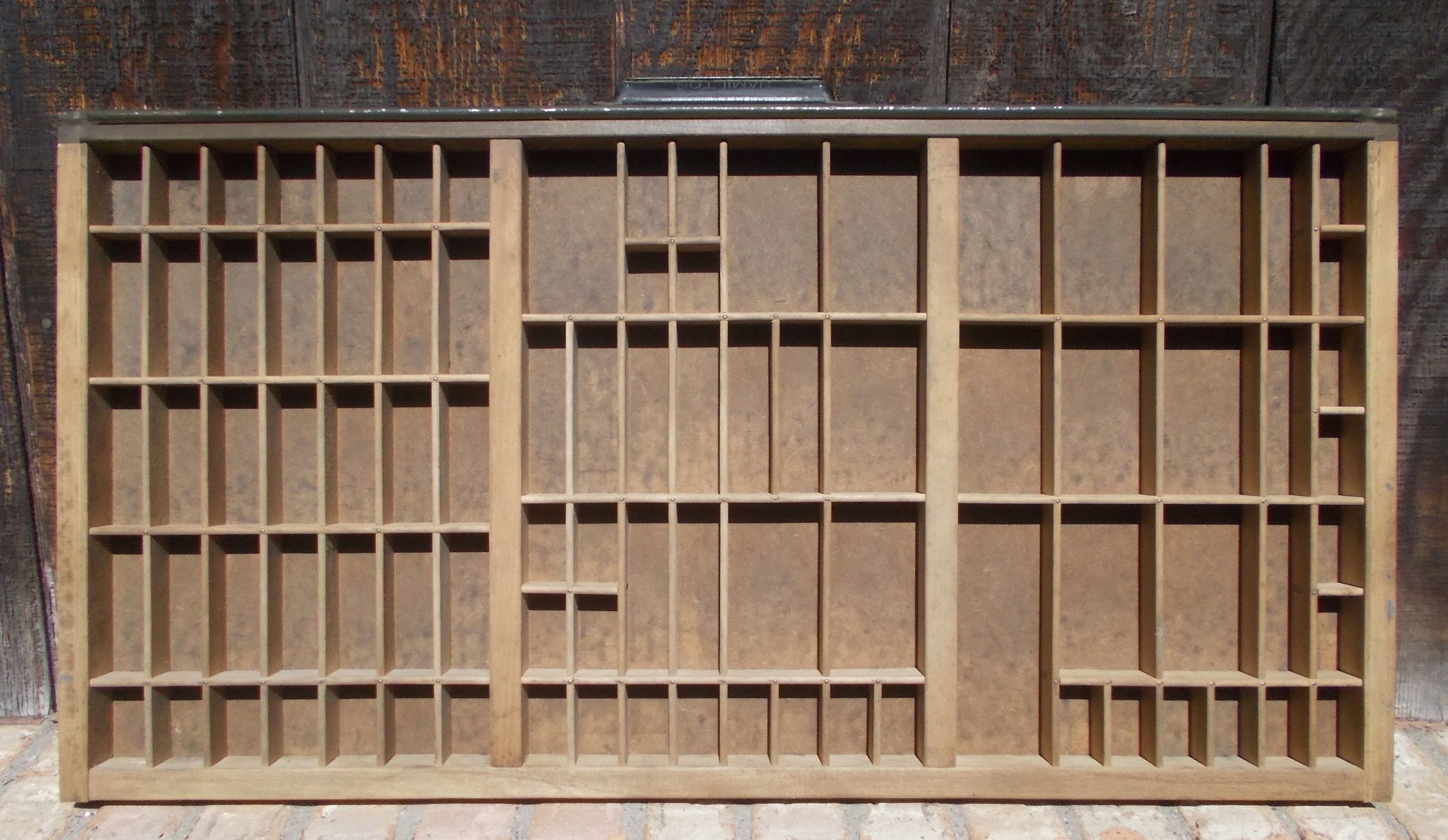 Vintage Antique Hamilton Wooden Printer Press Drawer munimoro.gob.pe