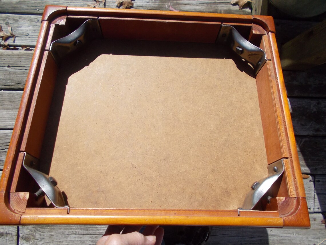 Vintage Singer Sewing Machine Bench with StorageCherry Wood Etsy