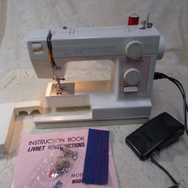 Janome Sewing Machine Manual Etsy