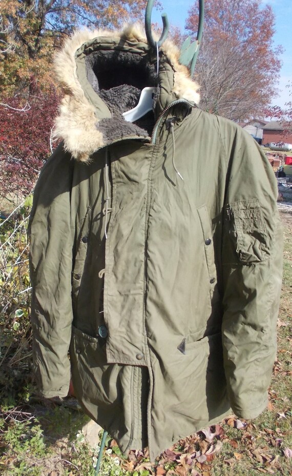 Heavy outlet military jacket