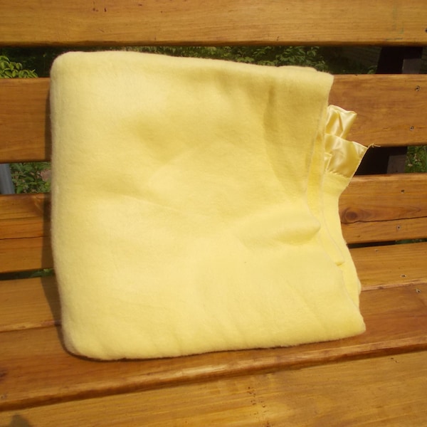Yellow Blanket Etsy