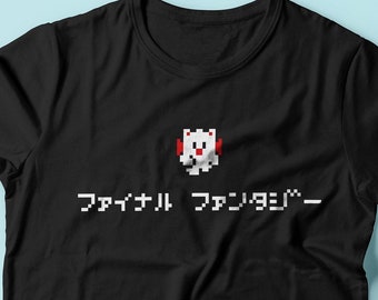 Final Fantasy inspired moogle T-shirt // available for Men // Ladies // Youth and Kids Size