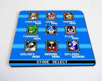 Megaman Stage Select mousepad