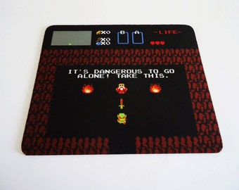 Awesome It's Dangerous Zelda mousepad