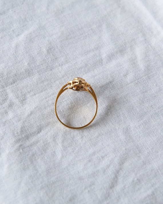 Diamond & Ruby 9ct Gold Ring - image 6