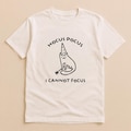 Hocus Pocus I Cannot Focus T-Shirt \u2022 Funny Cat Wizard Design \u2022 Sarcastic Graphic Shirt \u2022 ADHD Humor Gift \u2022 Unisex S-XXL product logo