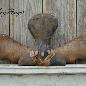 Primitive E-Pattern Instant Download Joy Angel Pattern by Walnut Ridge Primitives