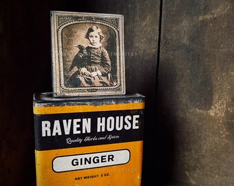 Instant Download Raven House Make Do Spice Tin Tutorial with Printable Graphics