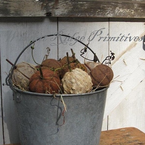 Pumpkins & Gourds, E-pattern, Primitive, Folk Art, Fall, Halloween, Thanksgiving, Harvest, PDF pattern by Walnut Ridge Primitives