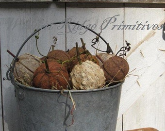 Pumpkins & Gourds, E-pattern, Primitive, Folk Art, Fall, Halloween, Thanksgiving, Harvest, PDF pattern by Walnut Ridge Primitives