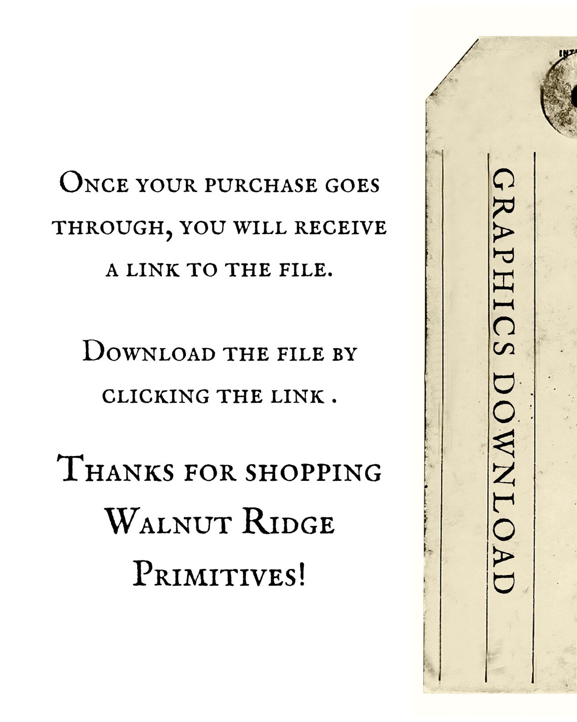 Vintage Shipping Hang Tags Neutral Colors Set of 25 Printable - Etsy