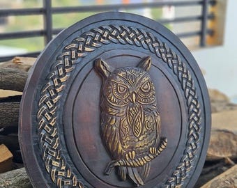 Handcrafted 24" Viking Wooden Shield: Norse Decor, Cosplay movie role play Christmas gifts for him and Her