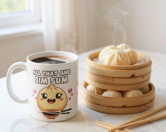 Kawaii Pho Bowl Mug: Funny Foodie Gift
