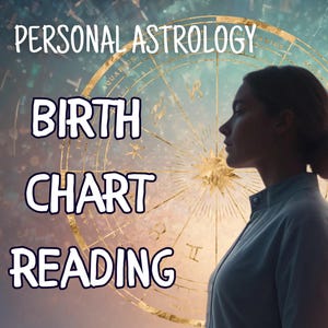 Personal Astrology Birth Chart Reading – In-Depth Psychological Portrait, 25–35 Pages, Handwritten & Custom Analysis, Unique Gift Idea