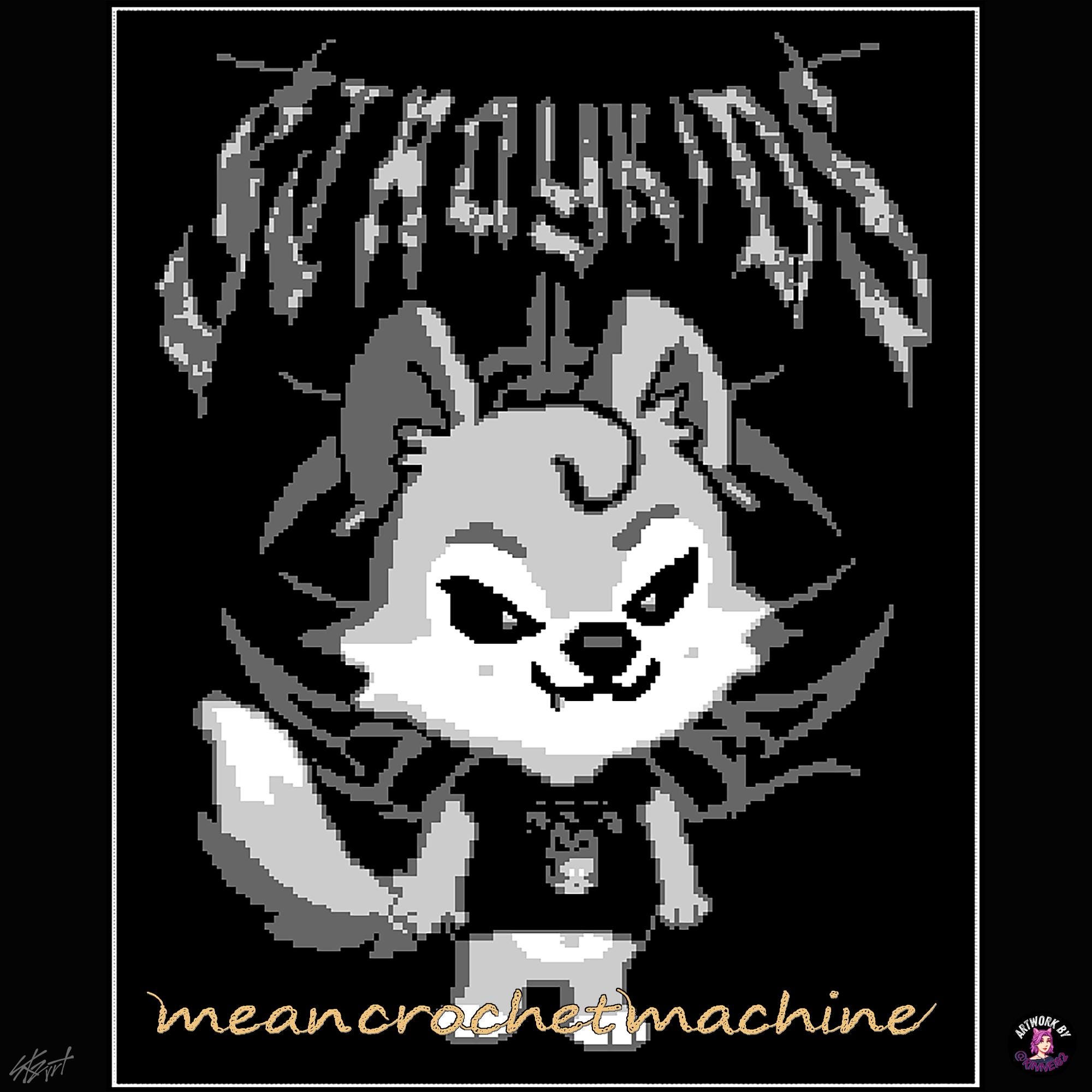 Wolfchan Tapestry Crochet Pattern + Knitting Pattern - Etsy