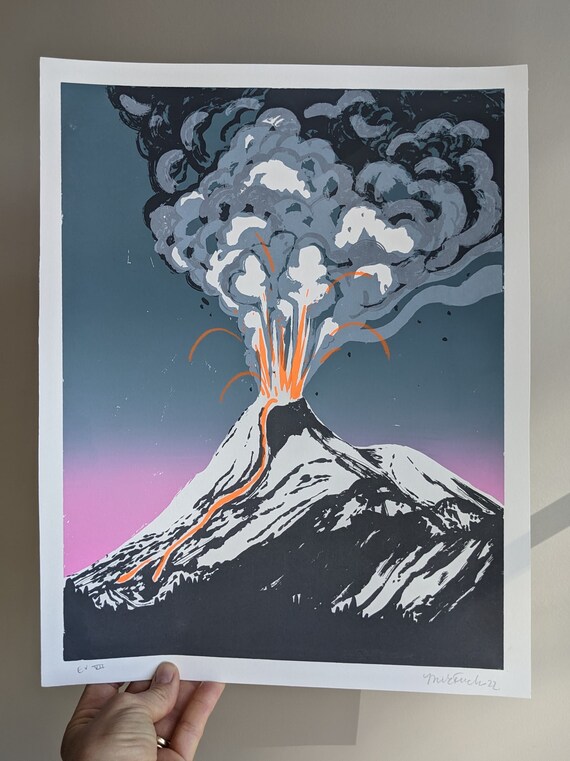iPhone・スマホケース Society6 Tell It To The Volcano by GaleStorm Artworks Volcano Phone Case - Etsy