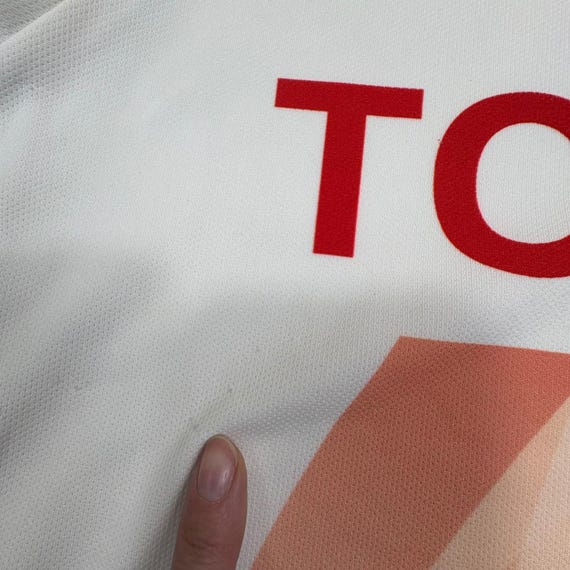 Le Coq Sportif Nagoya Grampus Toyota Soccer Jersey White Red Men M View 3