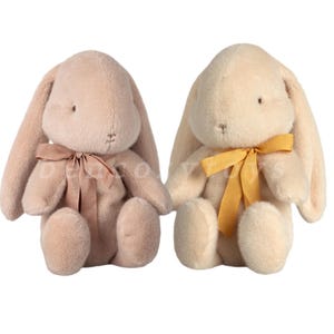 Soft Plush Bunny Stuffed Animal: 13&quot; Polyester Rabbit Toy