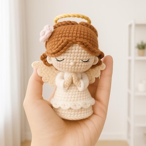 Amigurumi Pattern Angel Doll: Christmas Crochet PDF Tutorial