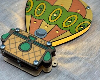 LED DIY Sensory Board Parts — Montessori Wooden Accessories, Educational Toddler Toy Gift